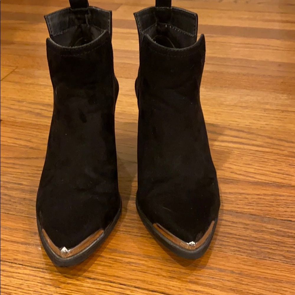 Black booties